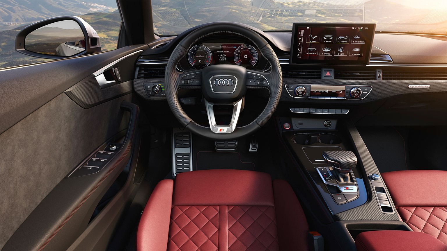 Audi S5 Cabriolet MMI touch display - Audi Australia